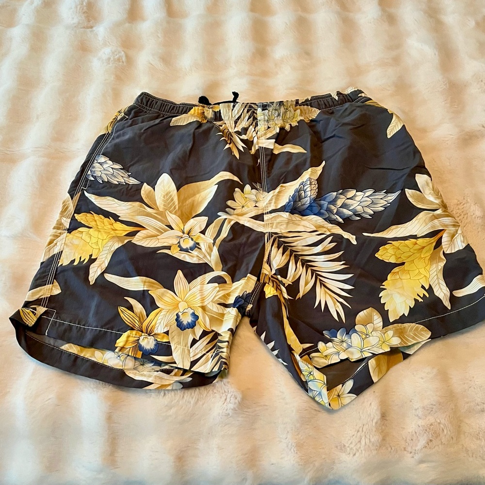 Floral Print Men's Shorts
